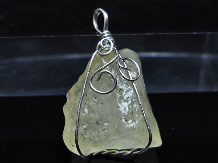 リビアングラス ペンダント [t298-857] 3枚目