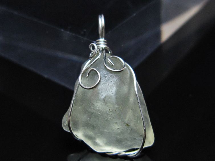 リビアングラス ペンダント [t298-860] 2枚目