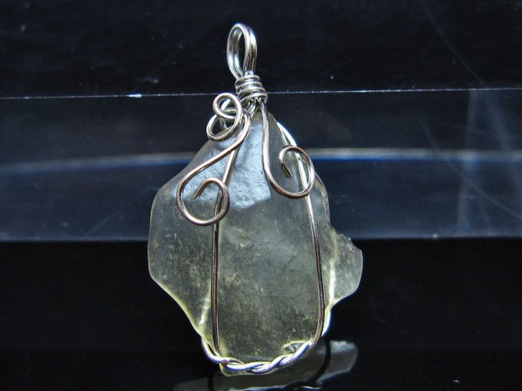 リビアングラス ペンダント [t298-869] 3枚目