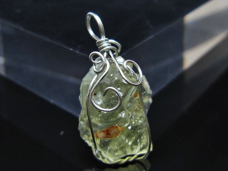 リビアングラス ペンダント [t298-876] 2枚目