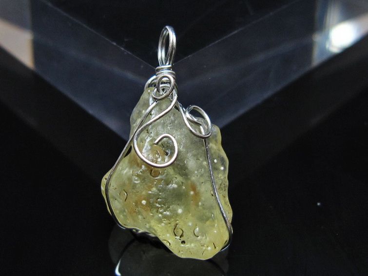 リビアングラス ペンダント [t298-878] 2枚目