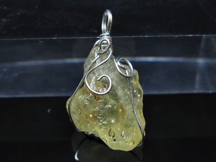 リビアングラス ペンダント [t298-878] 3枚目