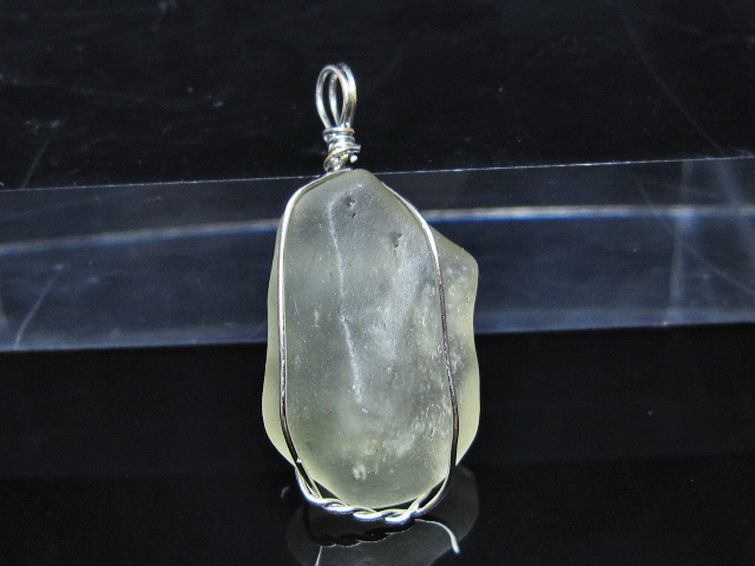 リビアングラス ペンダント [t298-887] 3枚目