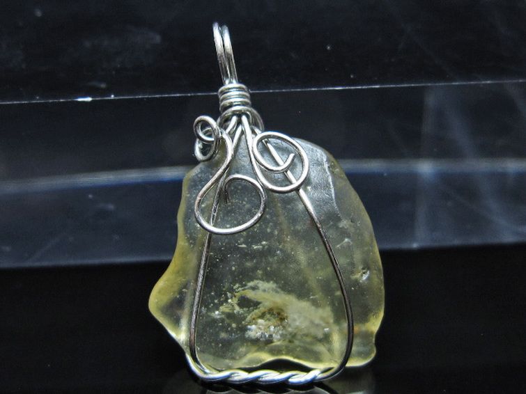 リビアングラス ペンダント [t298-890] 2枚目