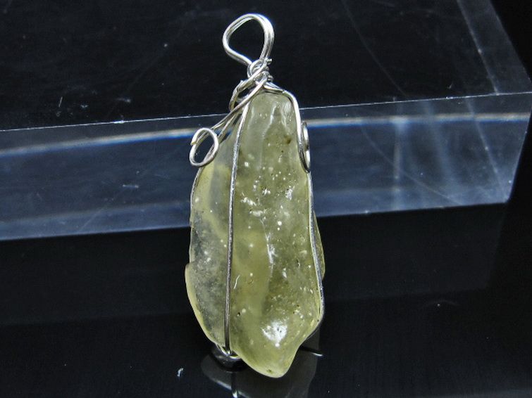 リビアングラス ペンダント [t298-912] 3枚目