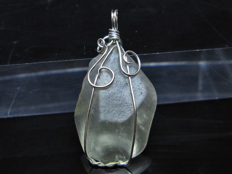 リビアングラス ペンダント [t298-919] 3枚目