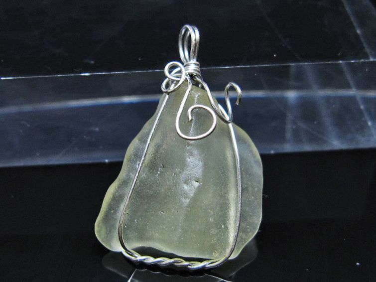 リビアングラス ペンダント [t298-922] 3枚目