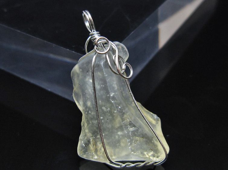 リビアングラス ペンダント [t298-928] 2枚目