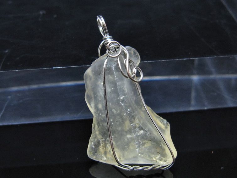 リビアングラス ペンダント [t298-928] 3枚目