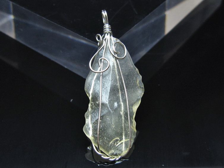 リビアングラス ペンダント [t298-936] 2枚目