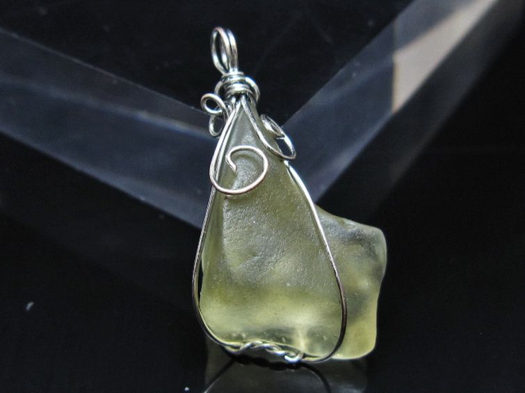 リビアングラス ペンダント [t298-944] 2枚目