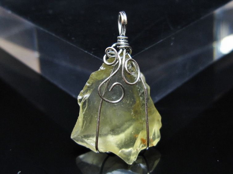 リビアングラス ペンダント [t298-946] 2枚目