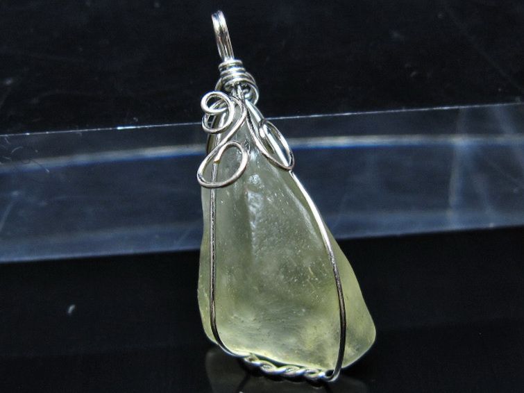 リビアングラス ペンダント [t298-948] 3枚目