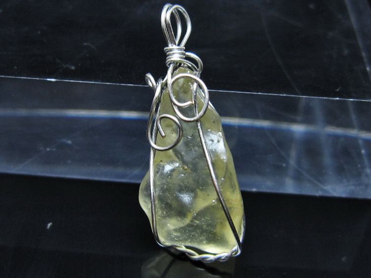 リビアングラス ペンダント [t298-958] 3枚目