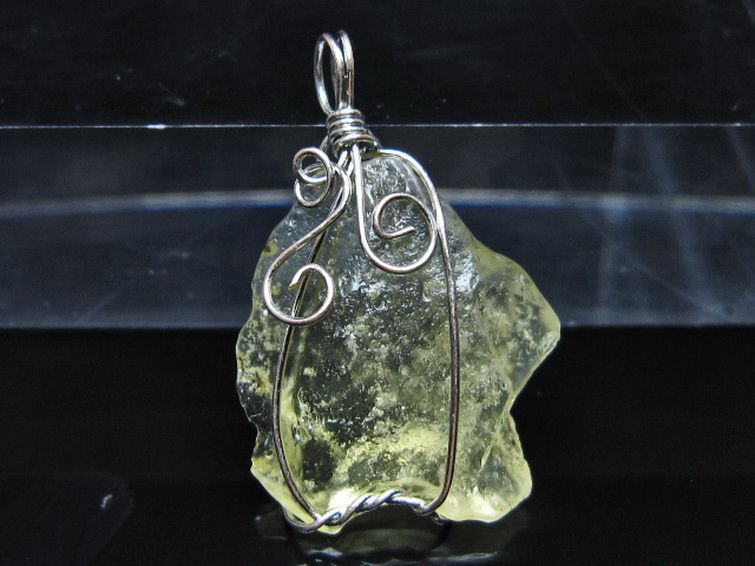 リビアングラス ペンダント [t298-959] 3枚目