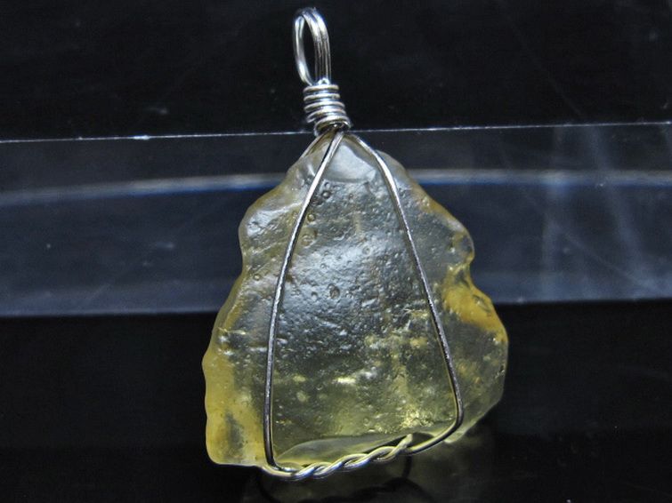 リビアングラス ペンダント [t298-970] 3枚目