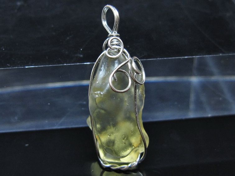 リビアングラス ペンダント [t298-971] 3枚目