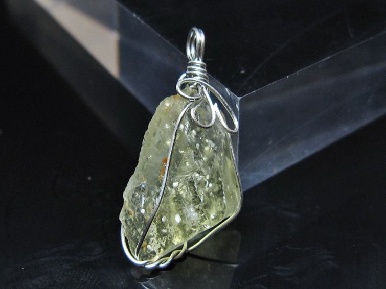 リビアングラス ペンダント [t298-974] 2枚目