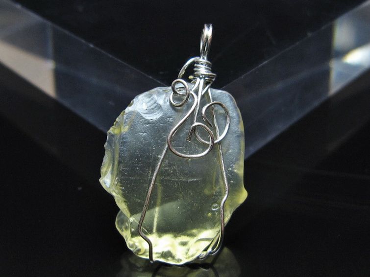 リビアングラス ペンダント [t298-976] 2枚目