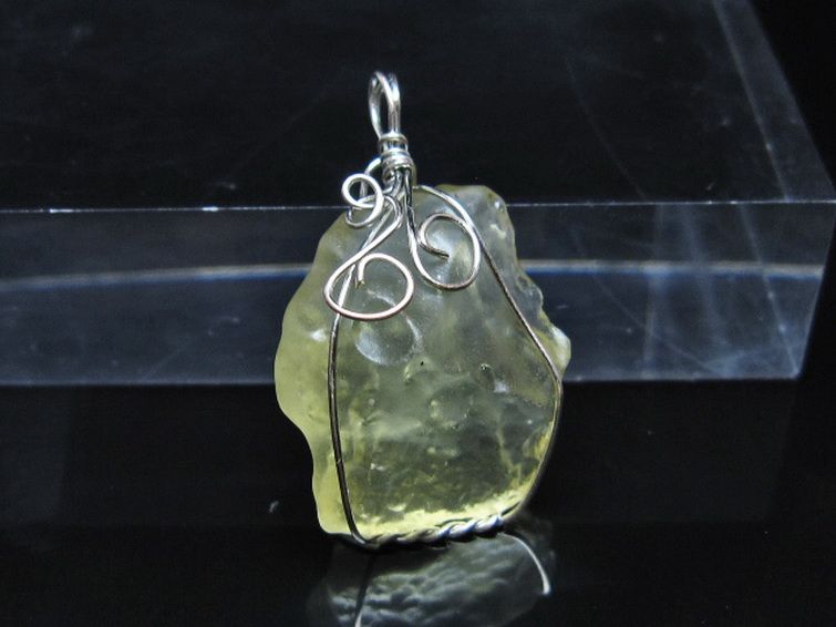 リビアングラス ペンダント [t298-983] 1枚目