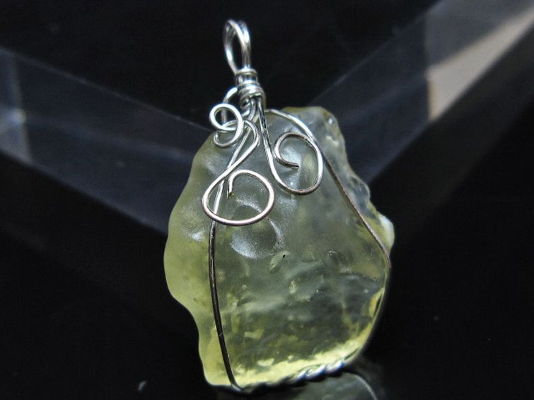 リビアングラス ペンダント [t298-983] 2枚目