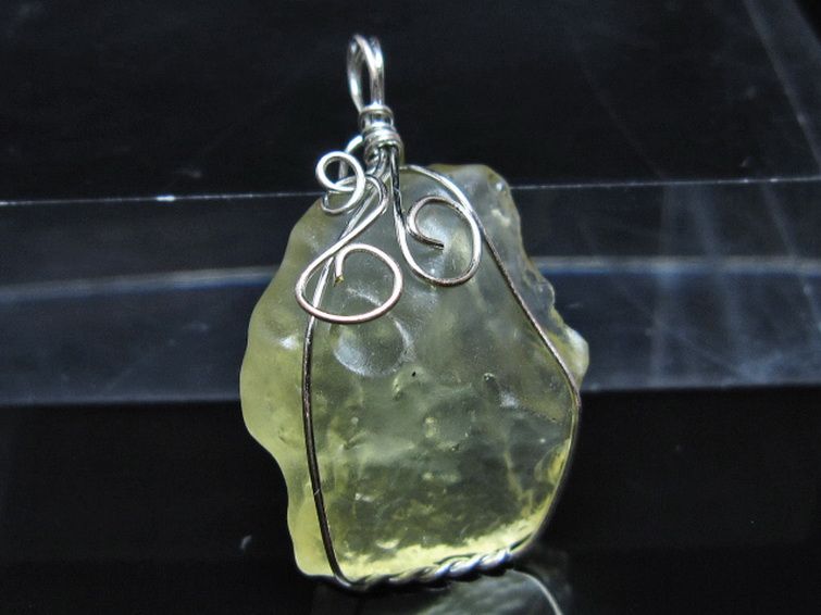 リビアングラス ペンダント [t298-983] 3枚目