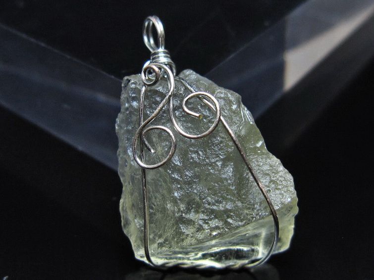 リビアングラス ペンダント [t298-984] 2枚目