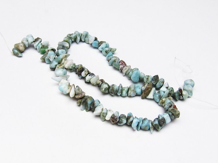 ラリマー 一連 ビーズ 0mm [t301-778] 3枚目