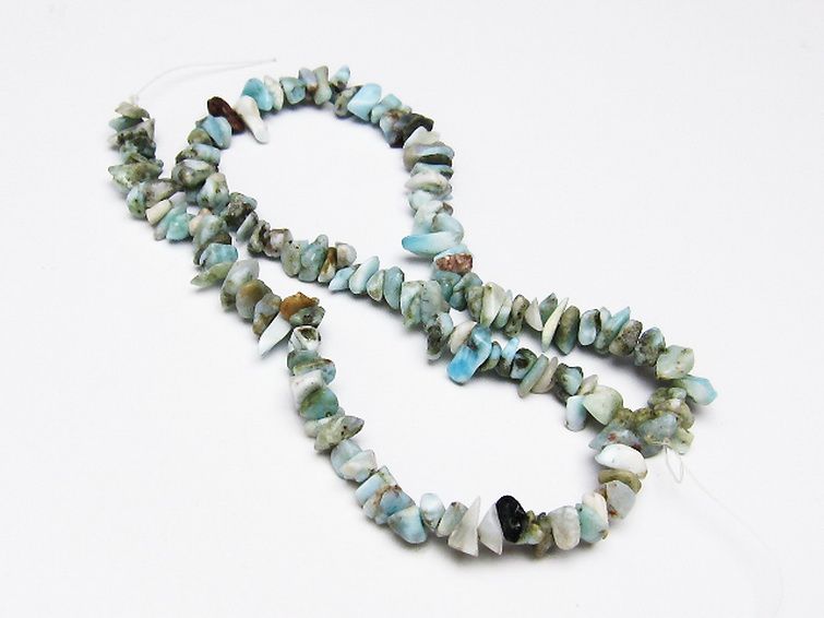 ラリマー 一連 ビーズ 0mm [t301-803] 3枚目