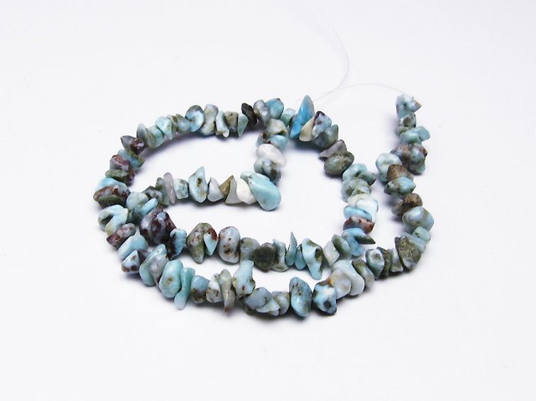 ラリマー 一連 ビーズ [t301-927] 1枚目