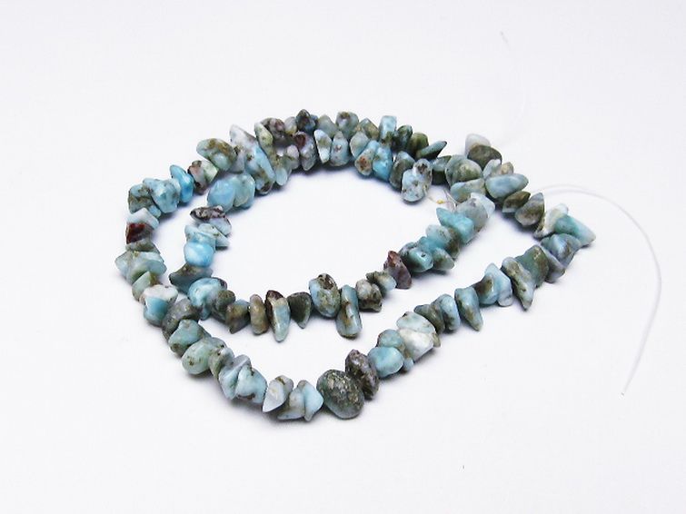 ラリマー 一連 ビーズ [t301-989] 1枚目