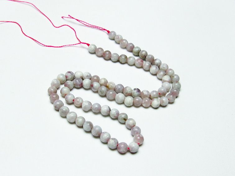 ピンク トルマリン ビーズ 一連 6mm [T304-3134] 3枚目