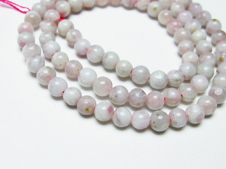 ピンク トルマリン ビーズ 一連 5mm [T304-3136] 2枚目