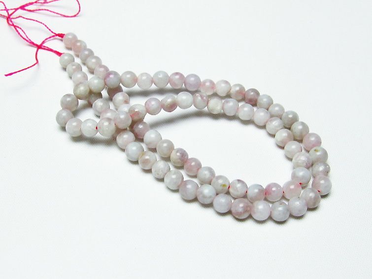 ピンク トルマリン ビーズ 一連 5mm [T304-3144] 3枚目