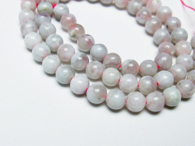 ピンク トルマリン ビーズ 一連 6mm [T304-3239] 2枚目