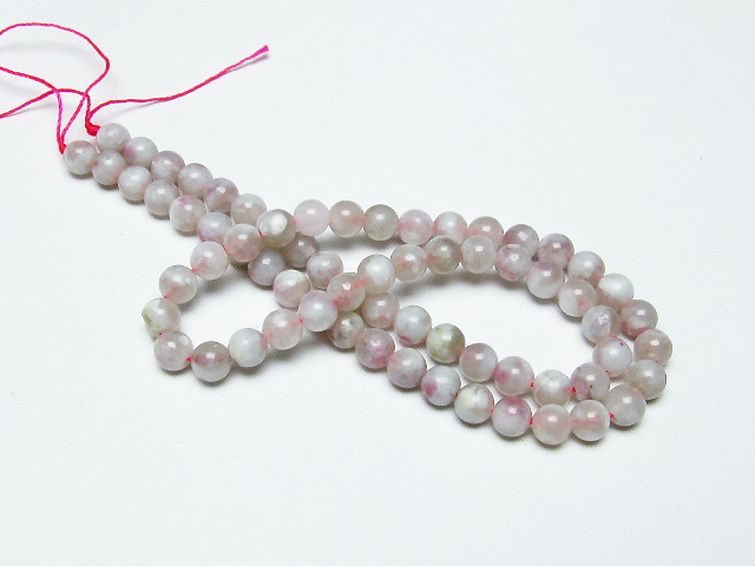 ピンク トルマリン ビーズ 一連 6mm [T304-3252] 3枚目