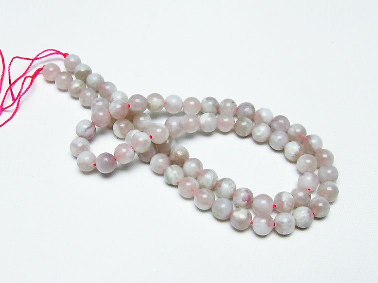 ピンク トルマリン ビーズ 一連 6mm [T304-3260] 3枚目