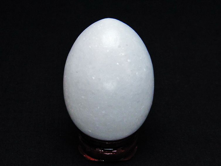 漢白玉たまご 置物 [t306-2654] 3枚目
