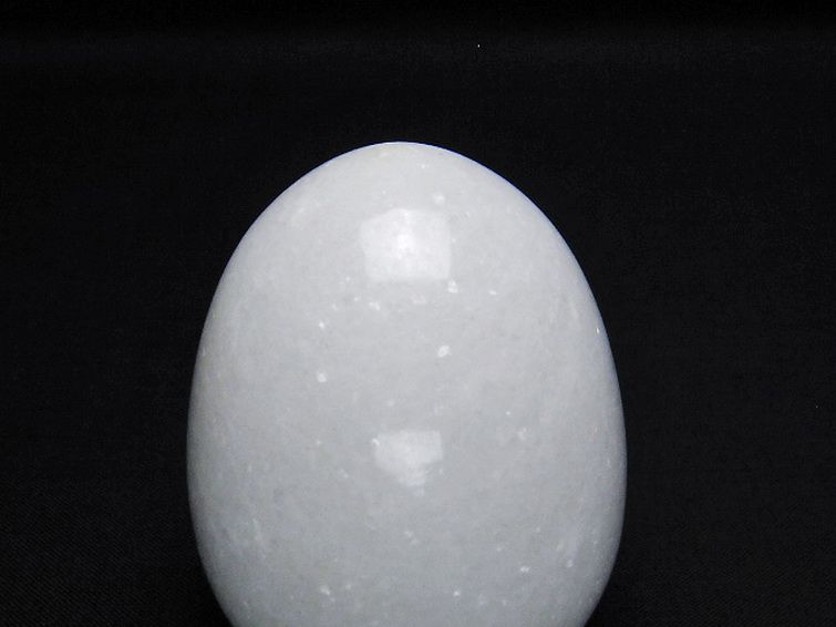 漢白玉たまご 置物 [t306-2814] 2枚目