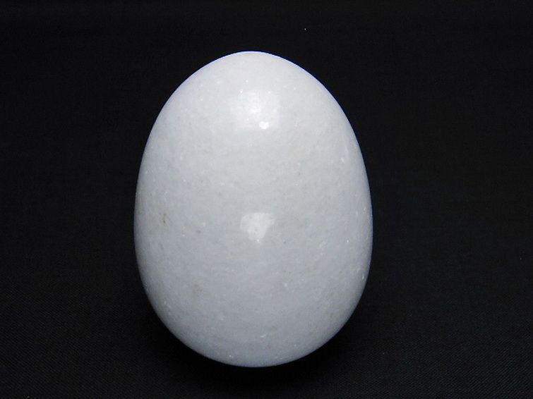 漢白玉たまご 置物 [t306-2821] 1枚目