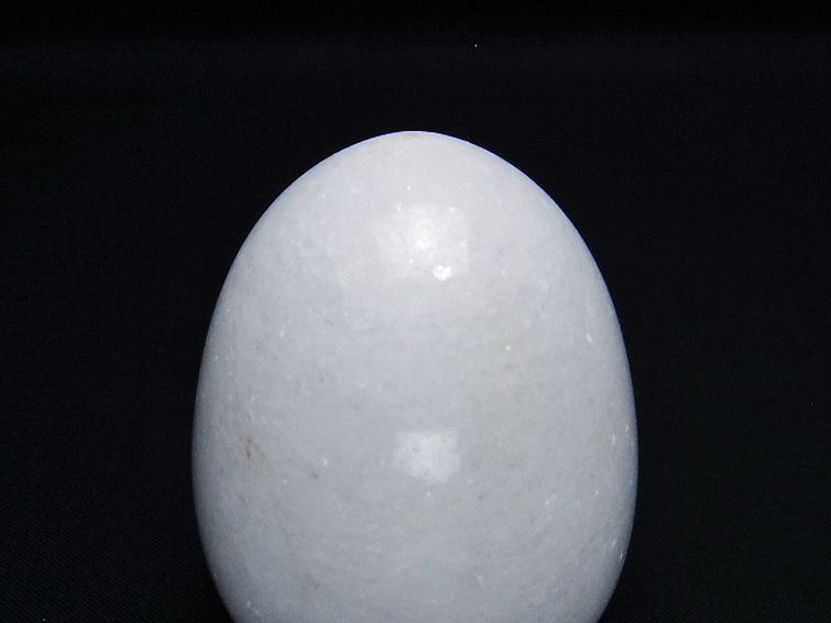 漢白玉たまご 置物 [t306-2821] 2枚目
