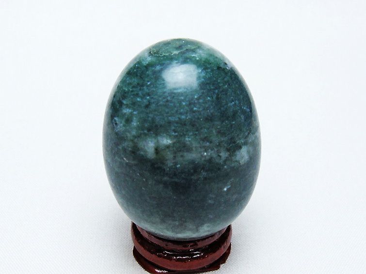 インド翡翠 たまご 置物 [t306-2847] 3枚目