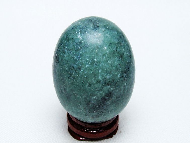 インド翡翠 たまご 置物 [t306-2853] 3枚目