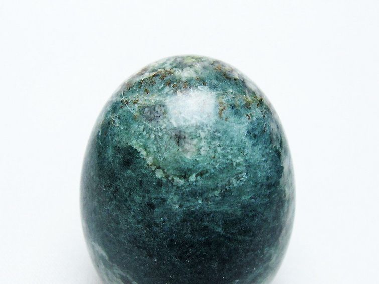 インド翡翠 たまご 置物 [t306-2858] 2枚目