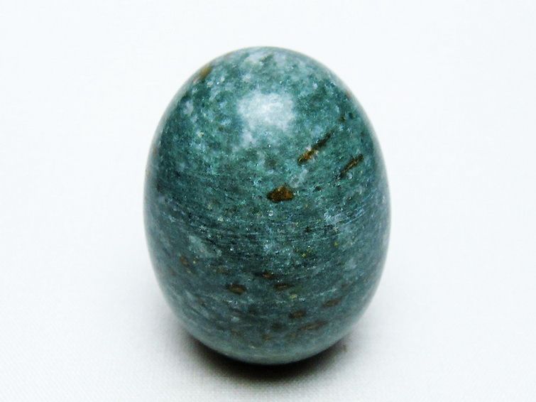 インド翡翠 たまご 置物 [t306-2860] 1枚目