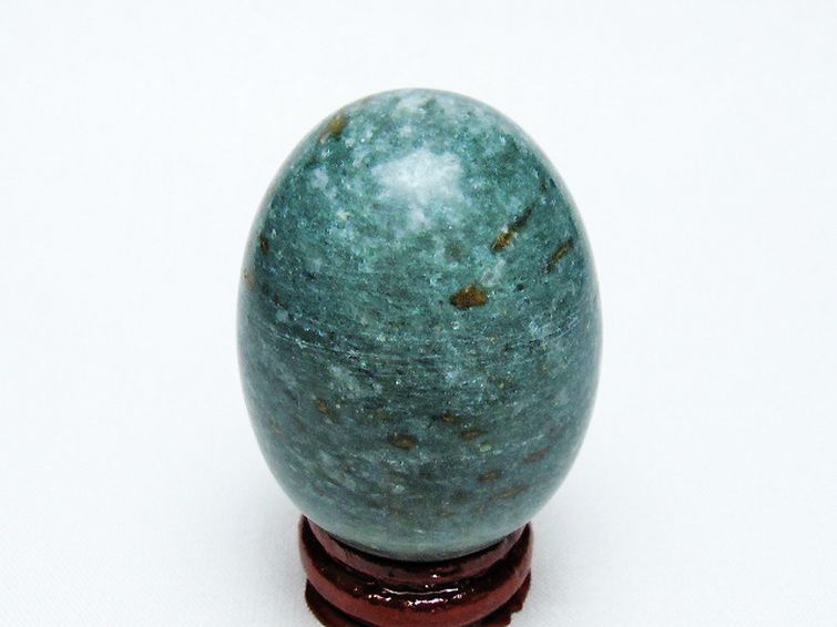 インド翡翠 たまご 置物 [t306-2860] 3枚目