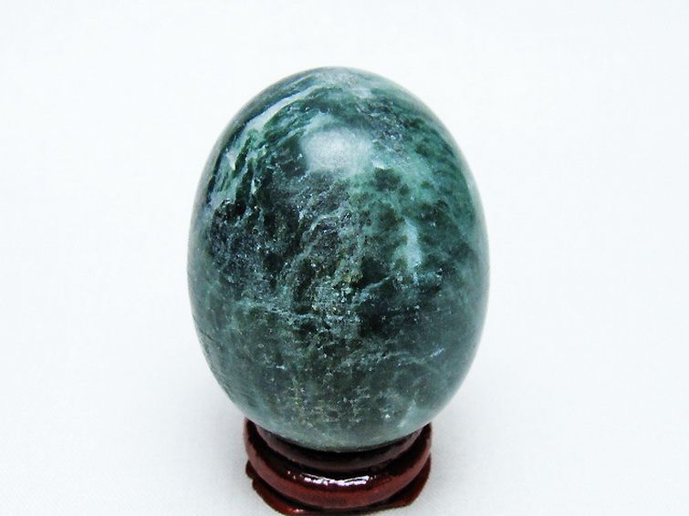 インド翡翠 たまご 置物 [t306-2870] 3枚目