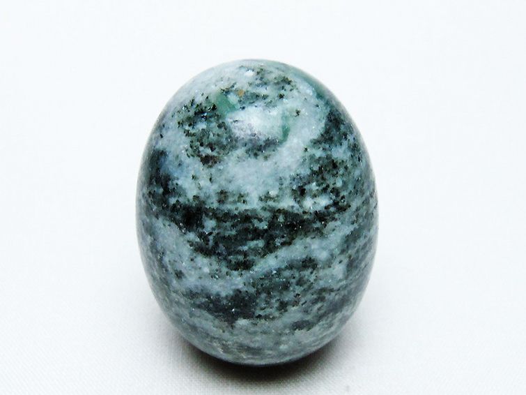 インド翡翠 たまご 置物 [t306-2871] 1枚目