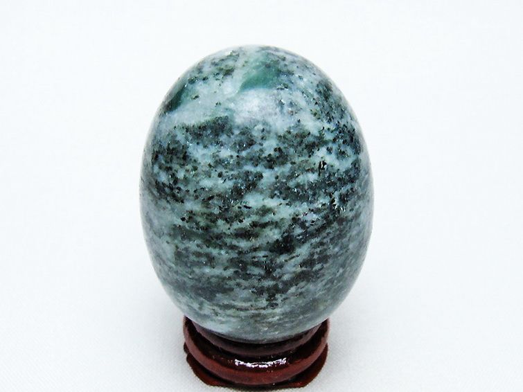 インド翡翠 たまご 置物 [t306-2871] 3枚目