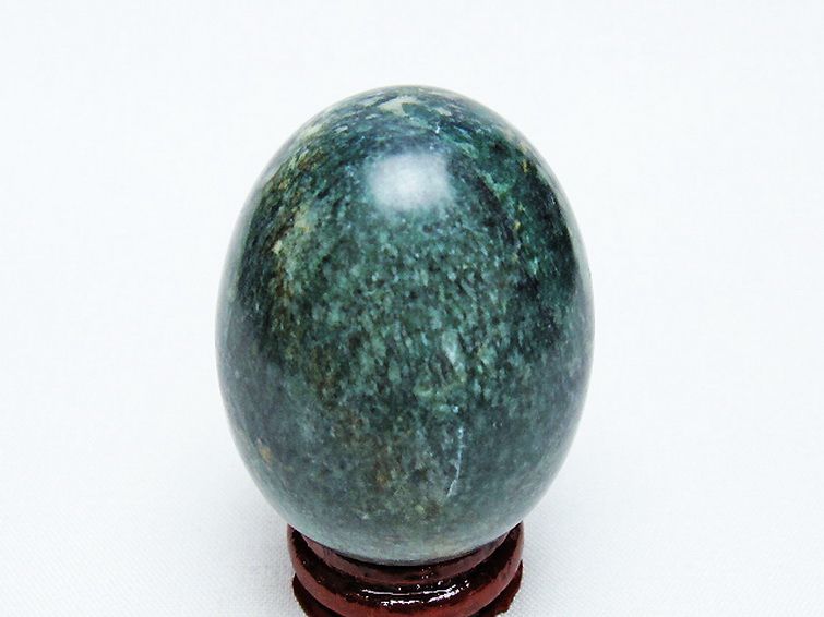 インド翡翠 たまご 置物 [t306-2888] 3枚目